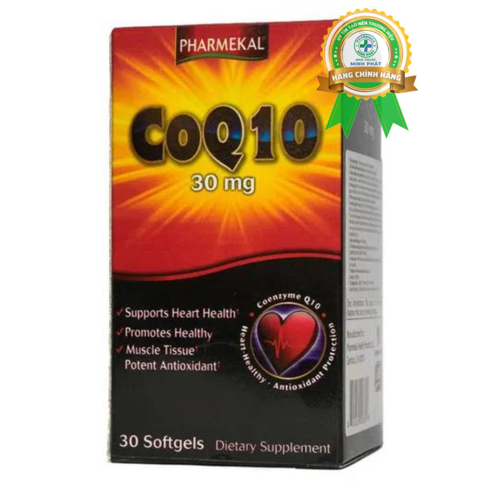 Viên uống Coq10 30Mg hỗ trợ, bồi bổ tim mạch (30 viên)
